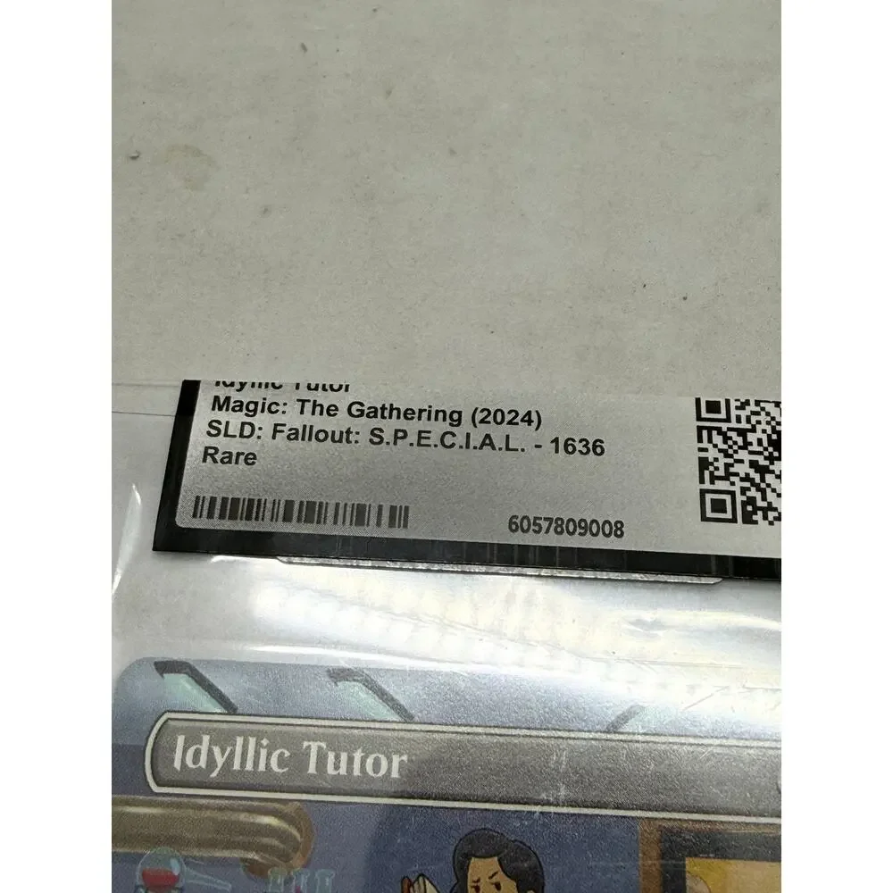Magic The Gathering Idyllic Tutor Fallout SPECIAL CGC Authenticated Slab